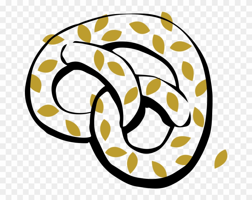Pumpkin Seed Pretzel Clipart
