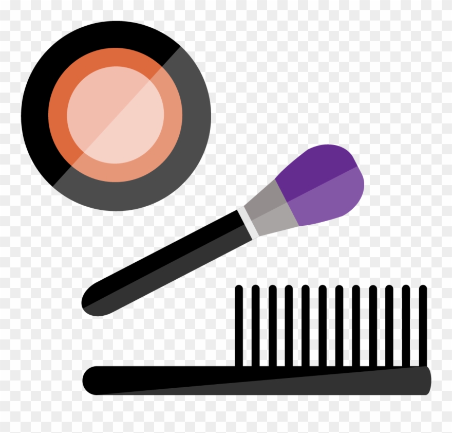 Brush Cosmetics Make Up Women Transprent Png Clipart