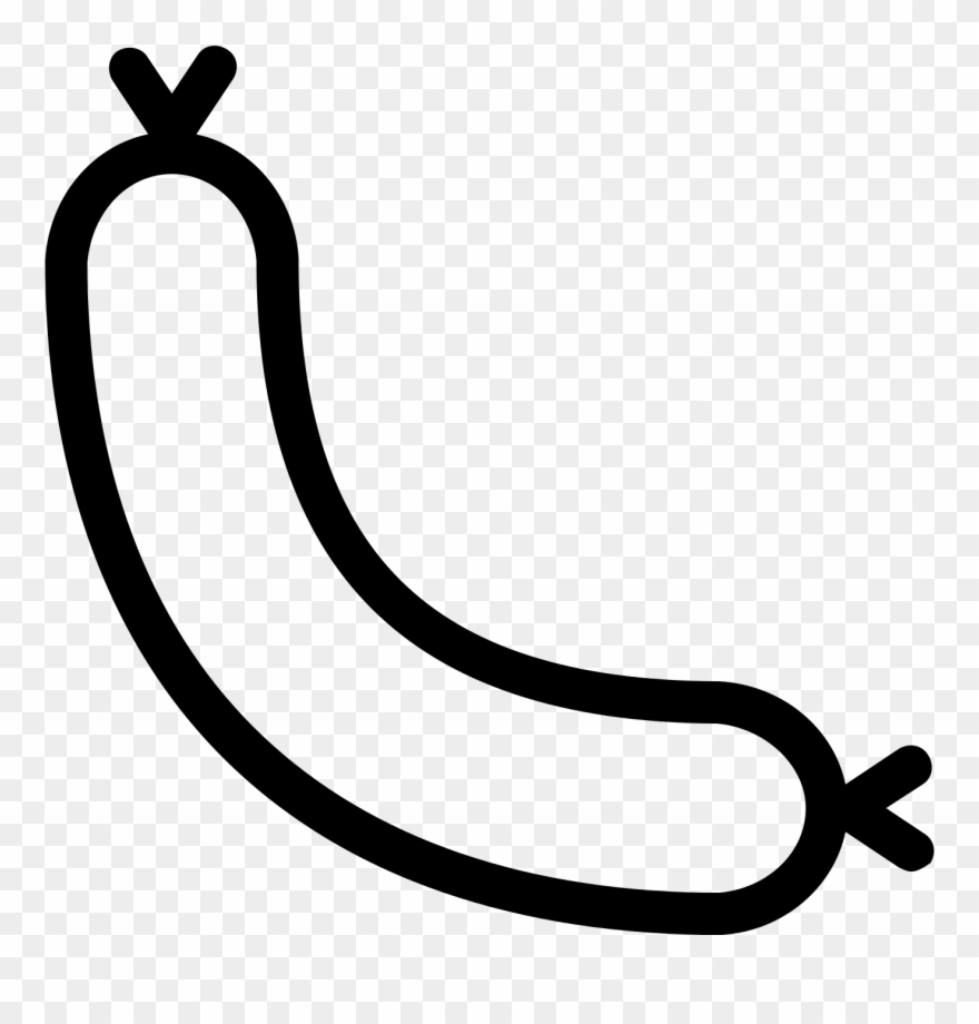 Sausage Clipart Icon - Png Download