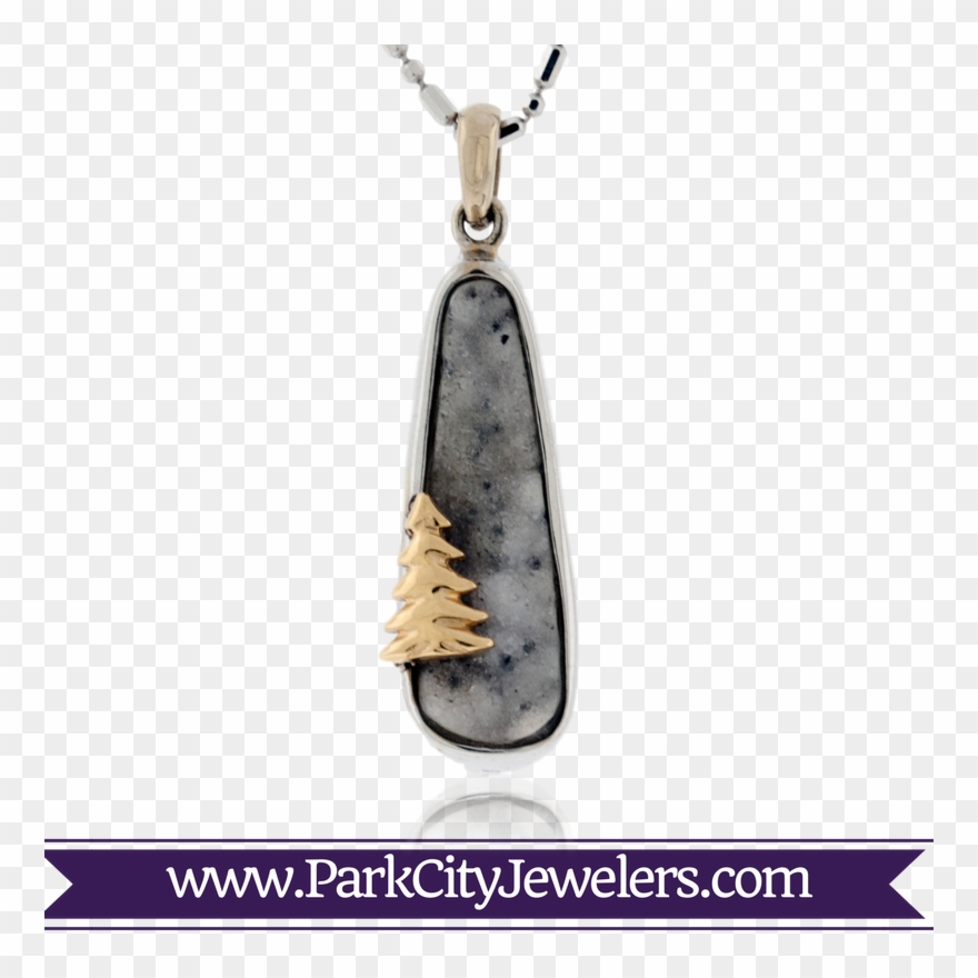 Dalmatian Druzy Geode Pendant With Tree Clipart