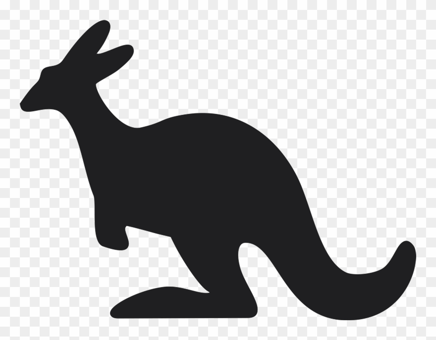 Kangaroo Clipart Wildlife Australian - Png Download