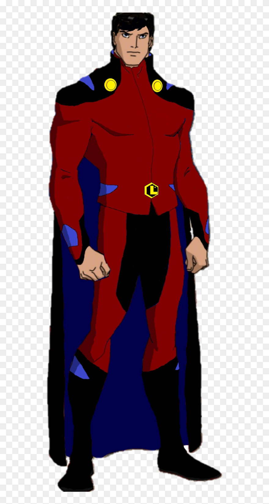 Young Justice Superboy New Costume Download Clipart