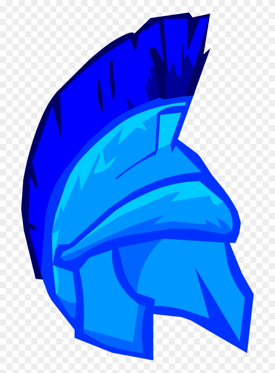 Blue Roman Helmet Clipart