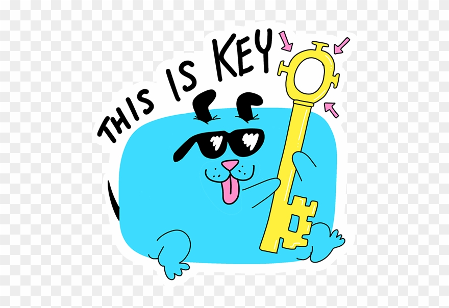 Dog Blobs Messages Sticker-1 Clipart