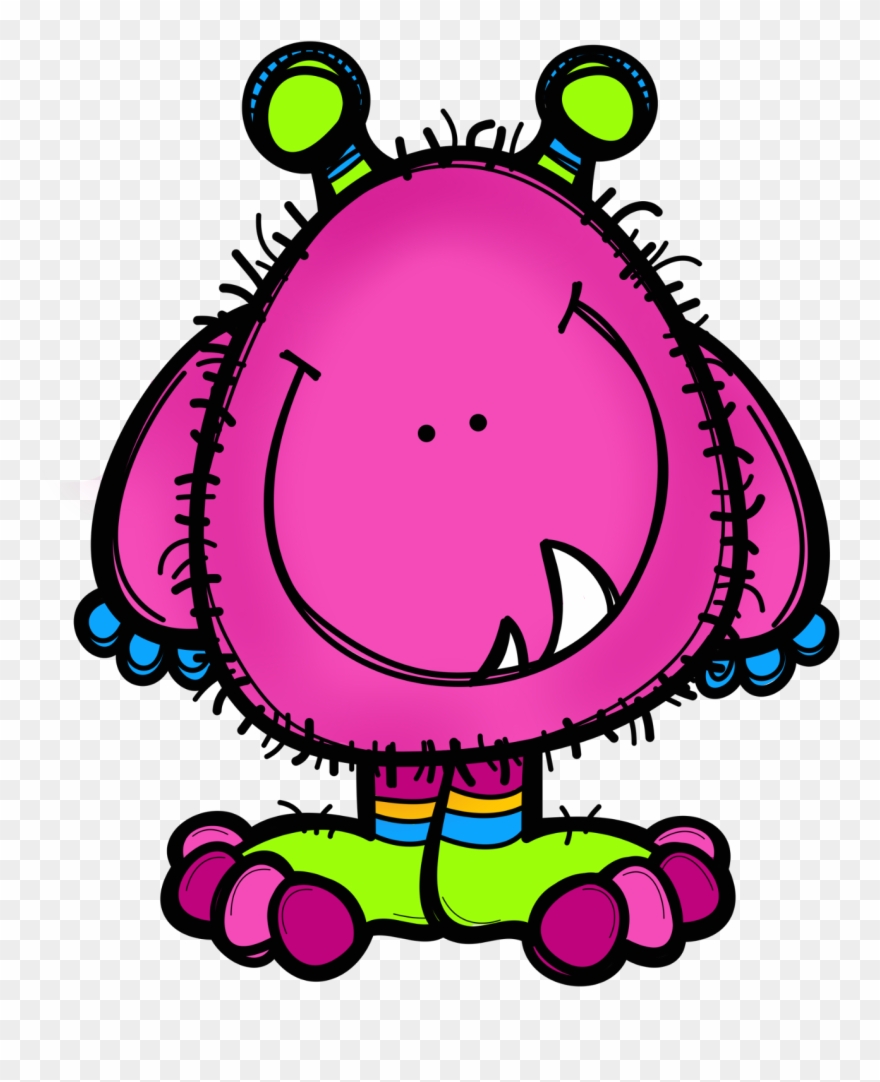 Monster Clipart Circle - Png Download