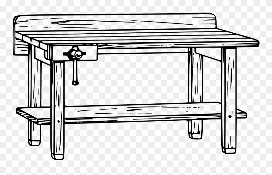 Clip Royalty Free Library Tool Bench Clipart - Png Download