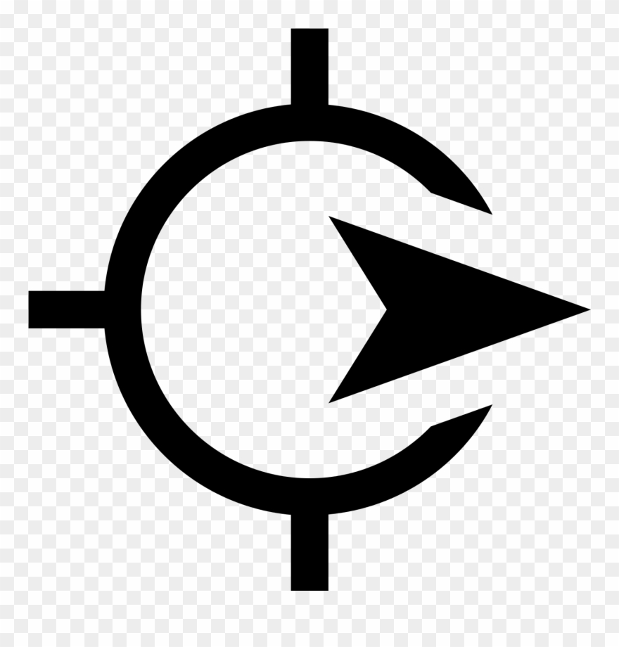 East Clipart Direction - Png Download