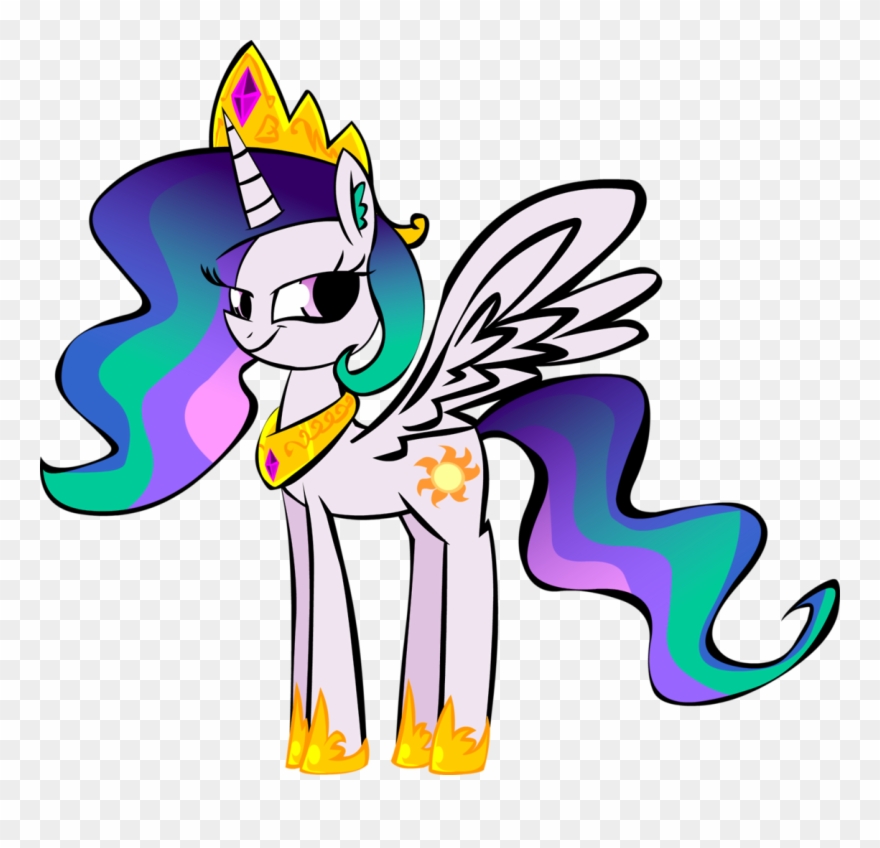 Mushroomcookiebear, Looking At You, Princess Celestia, Clipart
