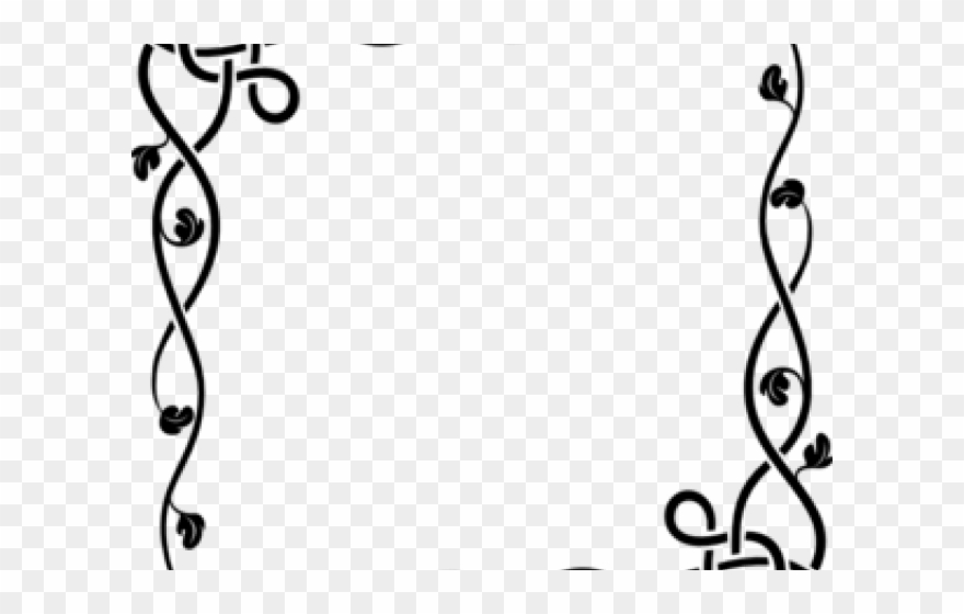 Vines Clipart Border - Png Download
