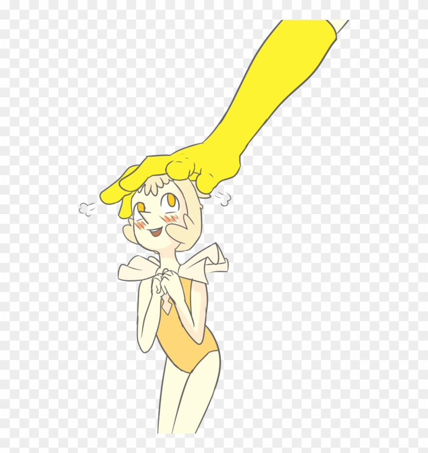 Finger Cartoon Yellow Black Mammal Vertebrate Fictional Clipart