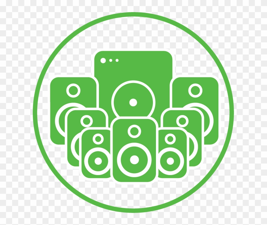 Surround Sound System Clipart