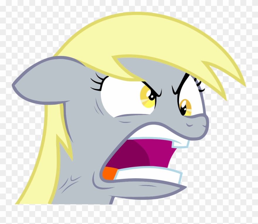Derpy Hooves Pony Yellow Nose Facial Expression Mammal Clipart