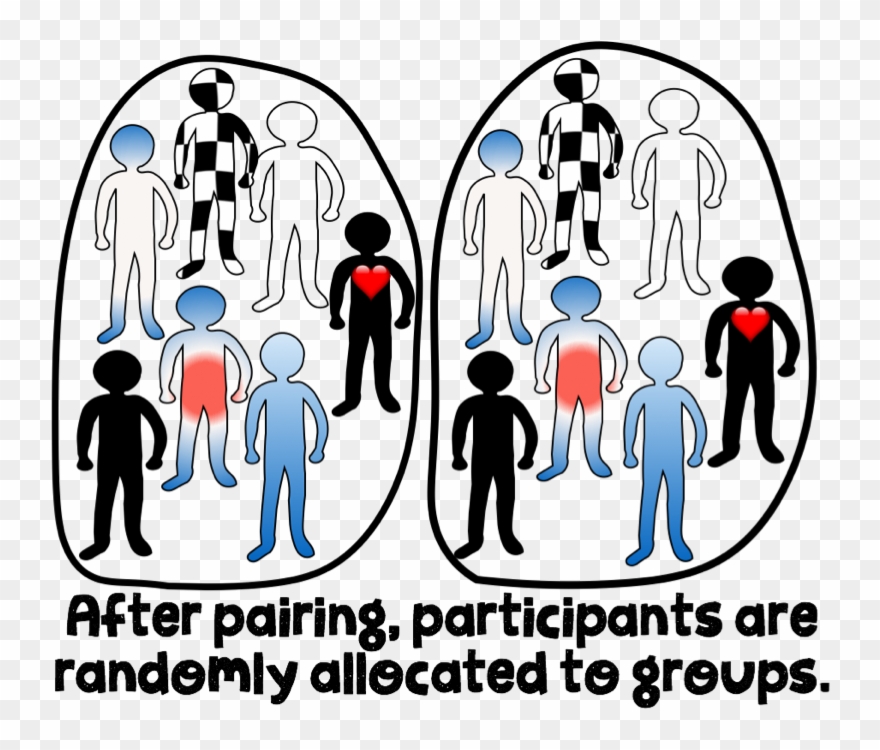Matched Participants Clipart