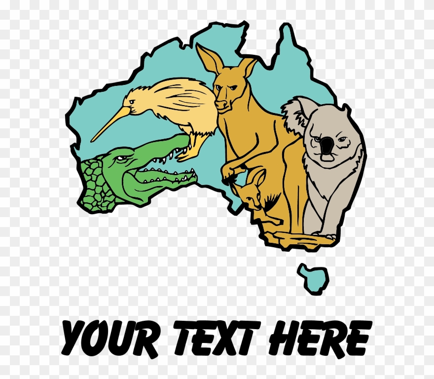 Australia Shower Curtain Clipart