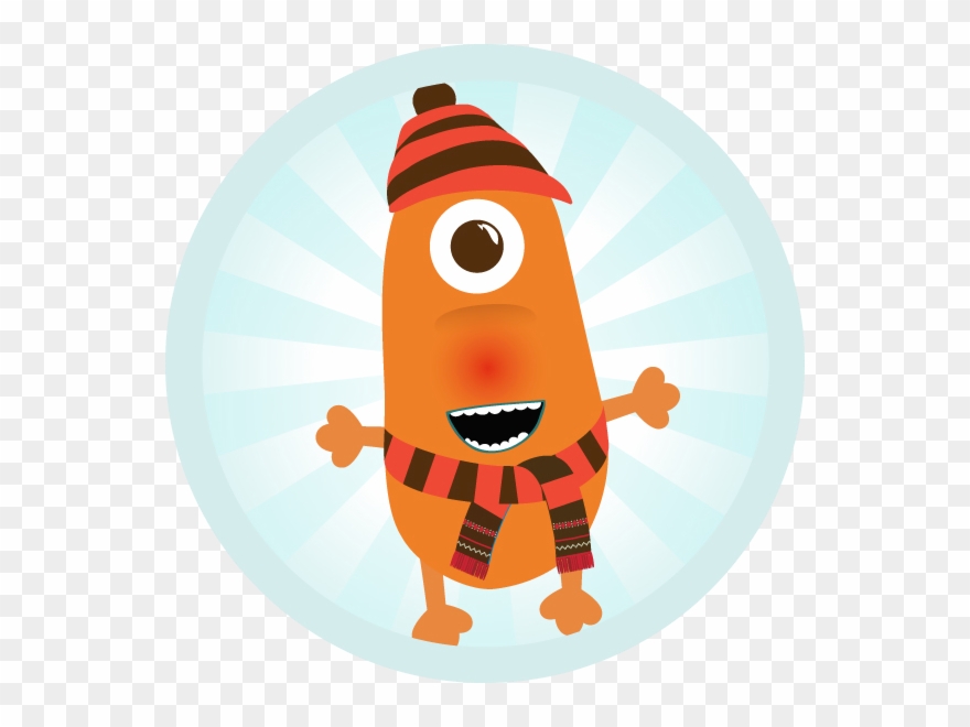 Monster Badge Clipart