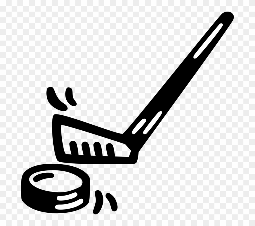 Vector Illustration Of Sport Of Ice Hockey Equipment Clipart