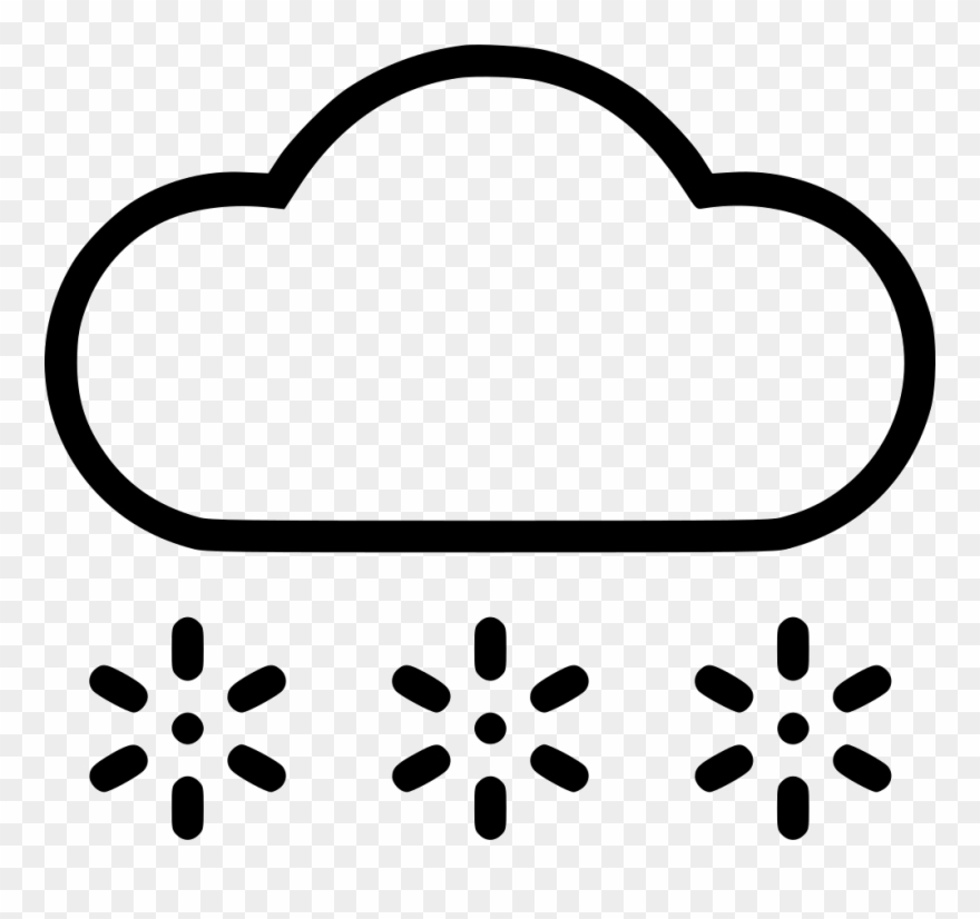 Snow Flurries Comments Clipart