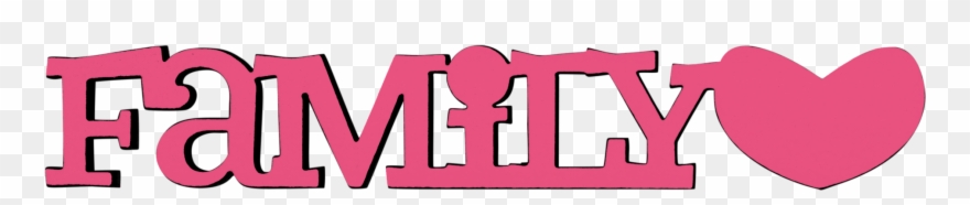 Family Tiny Word Clipart