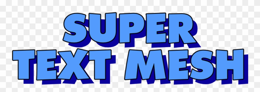 Super Text Mesh Documentation Clipart