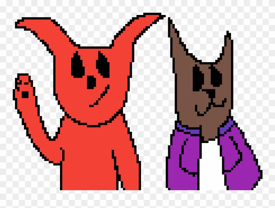 Dogee And Twister Toe Are Now Friends Clipart