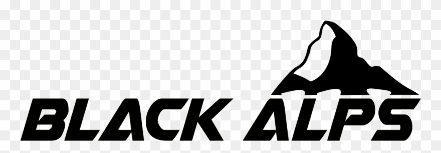 Banner Black Alps Clipart
