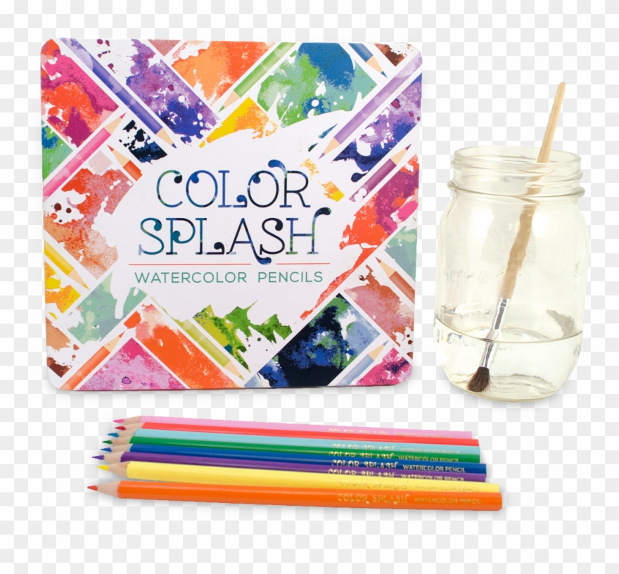 128 112 Color Splash Watercolor Pencils O V=1523814636 Clipart