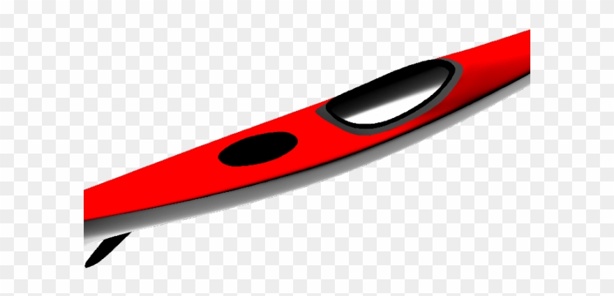 Kayak Clipart Wooden Canoe - Png Download