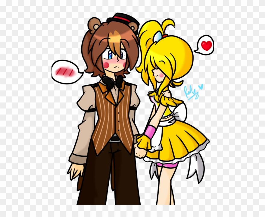 Toy Freddy X Toy Chica Clipart