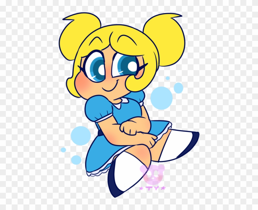 The Powerpuff Girls Bubbles Bubbles Ppg Bubbles Powerpuff Clipart