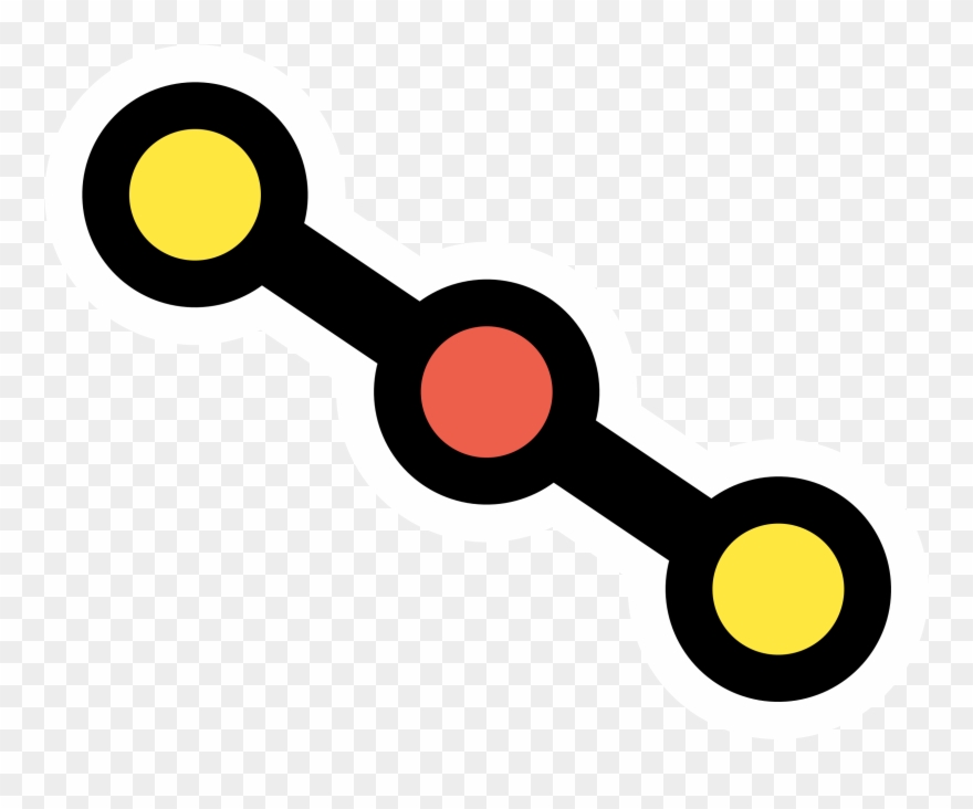 Midpoint Computer Icons Line Segment Yellow Clipart