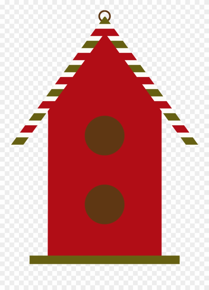 Birdhousesclip Artlittle Birdsbird Boxes - Png Download
