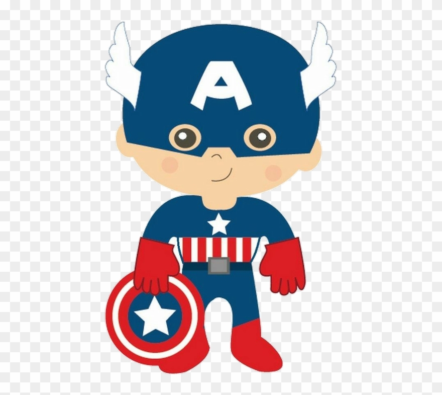 Captain America Shield Clip Art - Png Download
