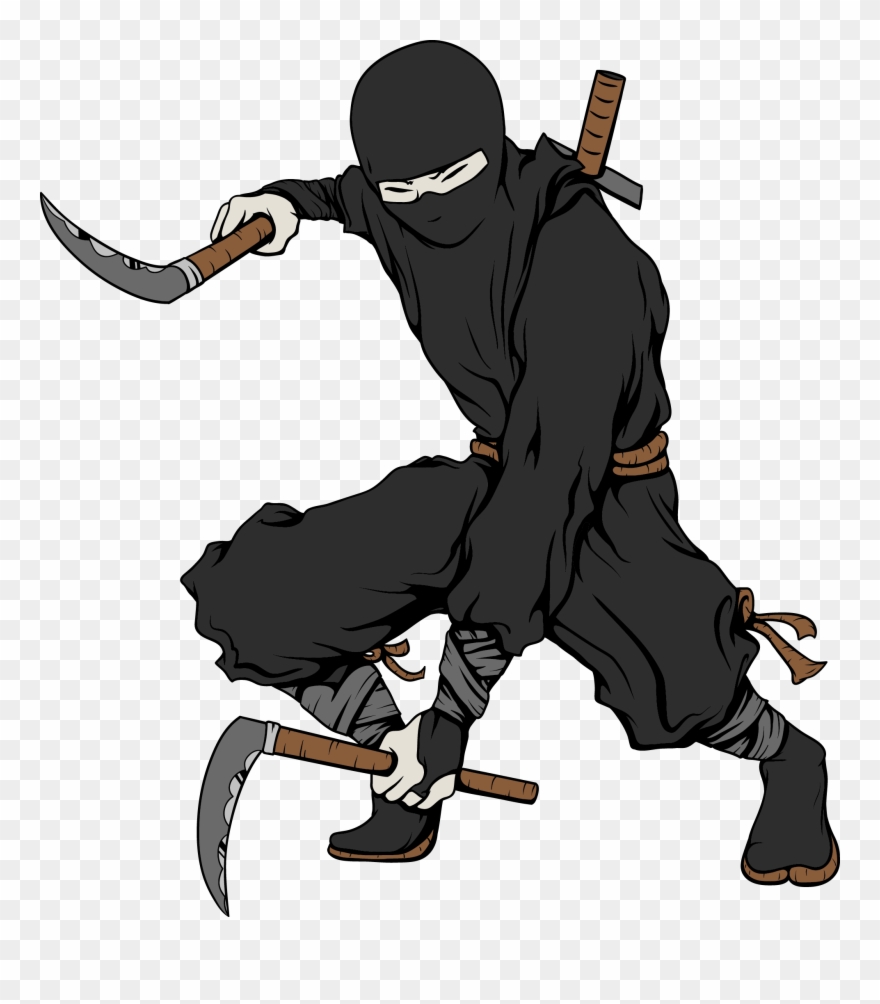 Teenage Mutant Turtles Shuriken Japanese Bodyguard Clipart