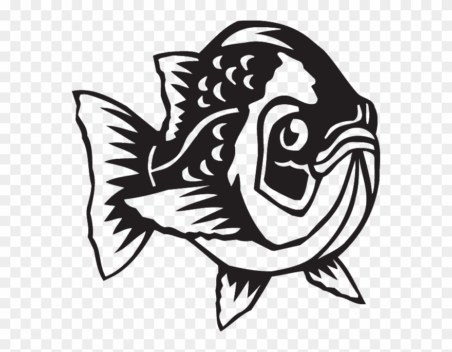 Crappie Drawing School Clipart