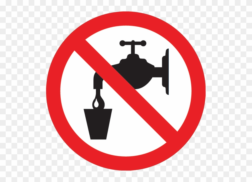 Is The Water Safe To Drink Clipart