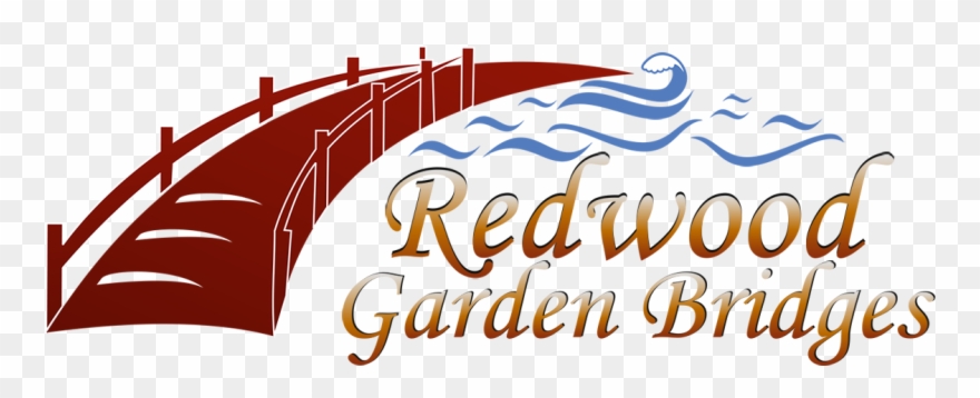Redwood Garden Bridges Clipart