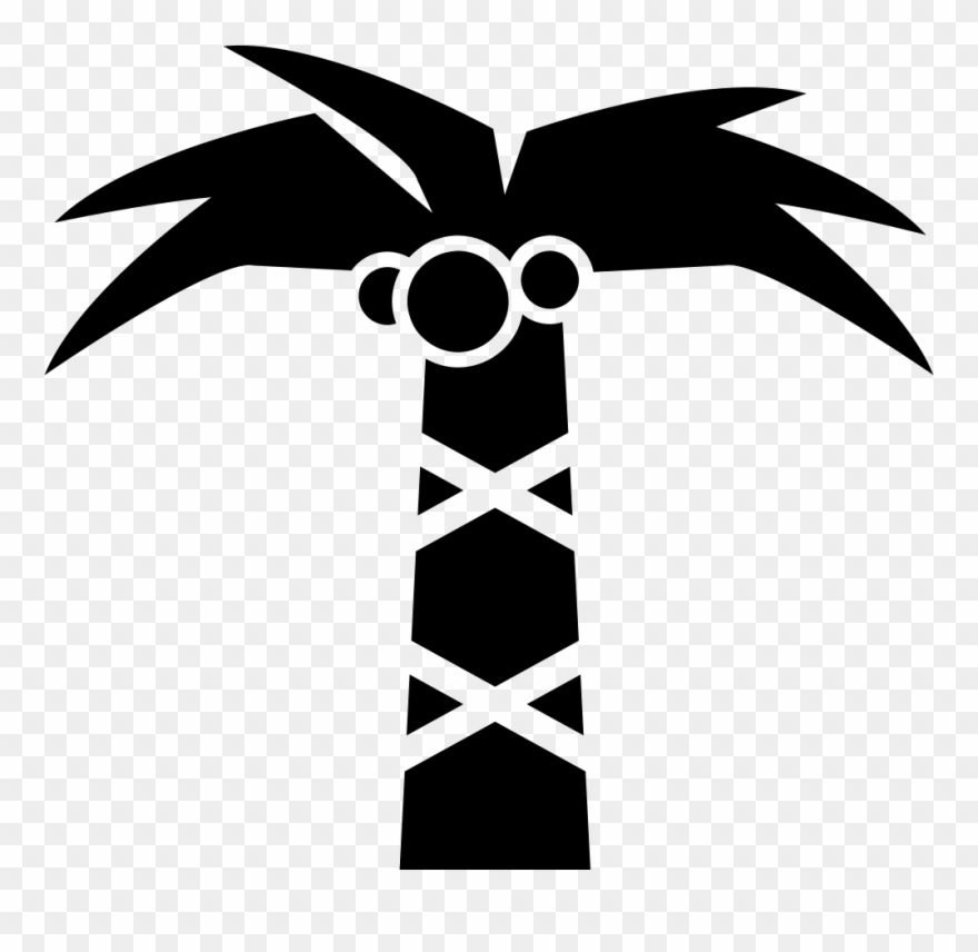 Coconut Tree Comments Clipart