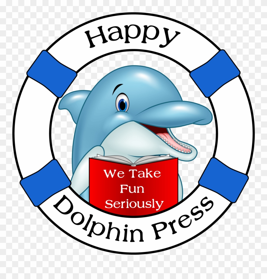 Happy Dolphin Press Clipart