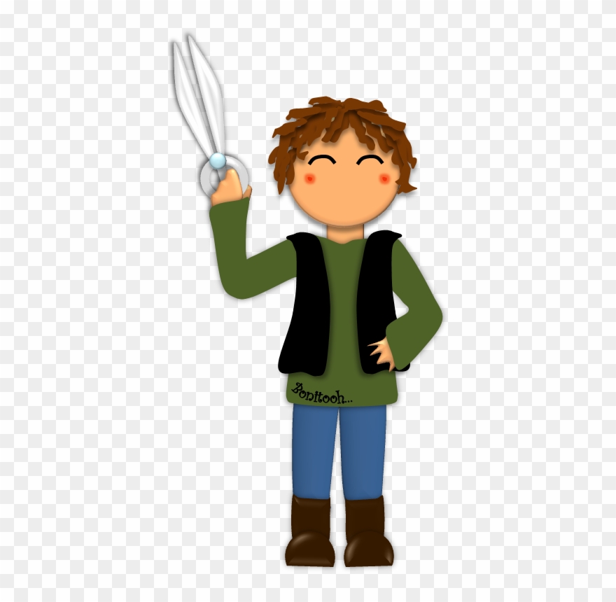 El Leñador Hará Dormir Al Lobo Y Le Pondrá Piedras Clipart