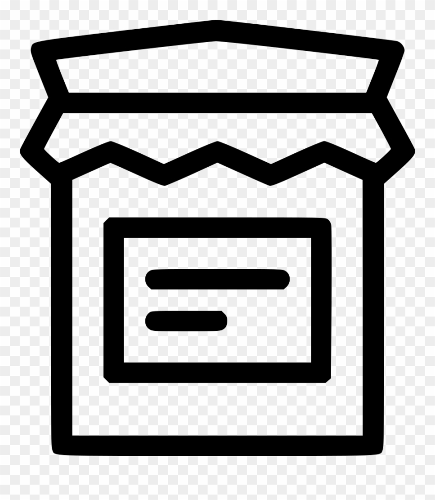 Jam Bottle Jar Food Sauce Comments Clipart