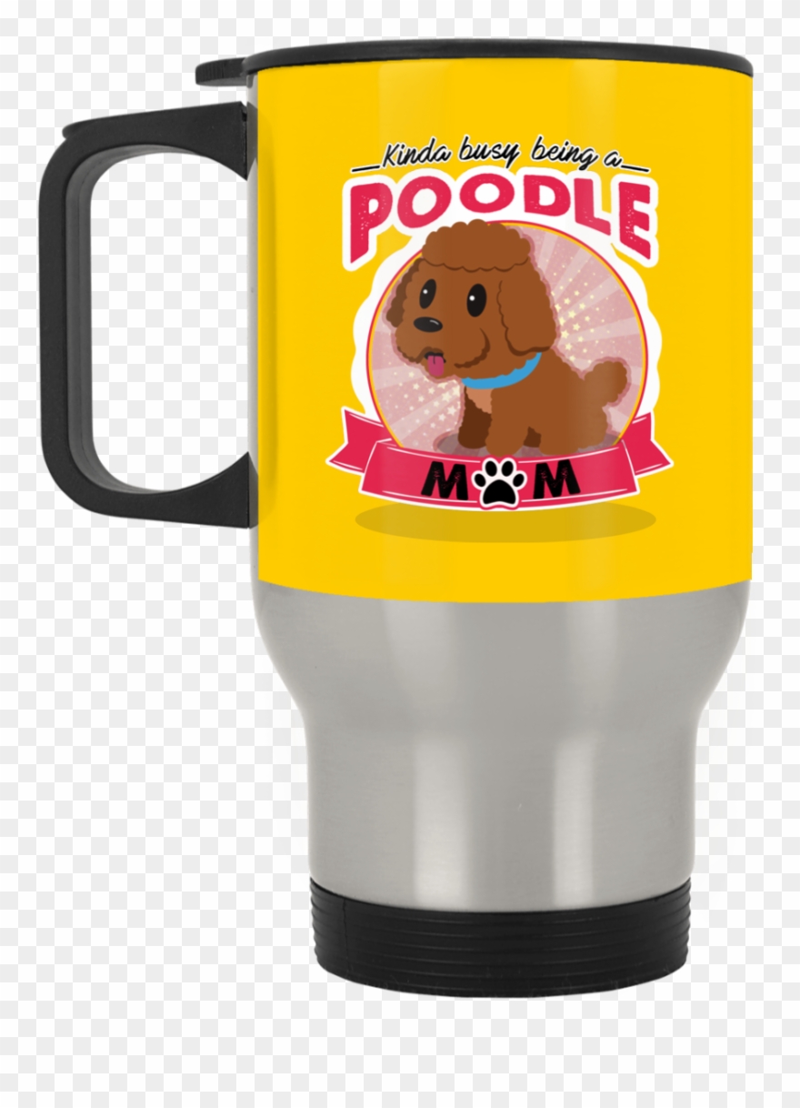 Kinda Busy Being A Poodle Mom Mug Clipart