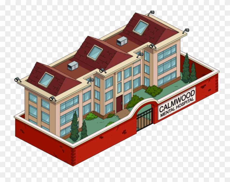 Calmwood Mental Hospital Clipart