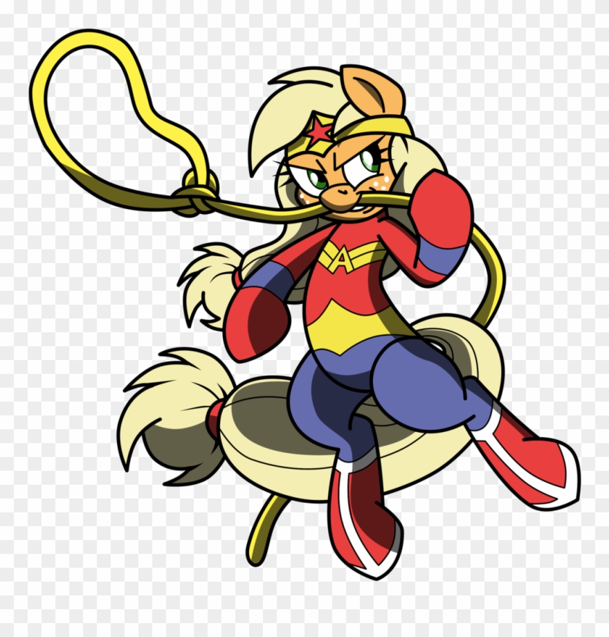 Wondermare And Her Lasso Of Truth Clipart