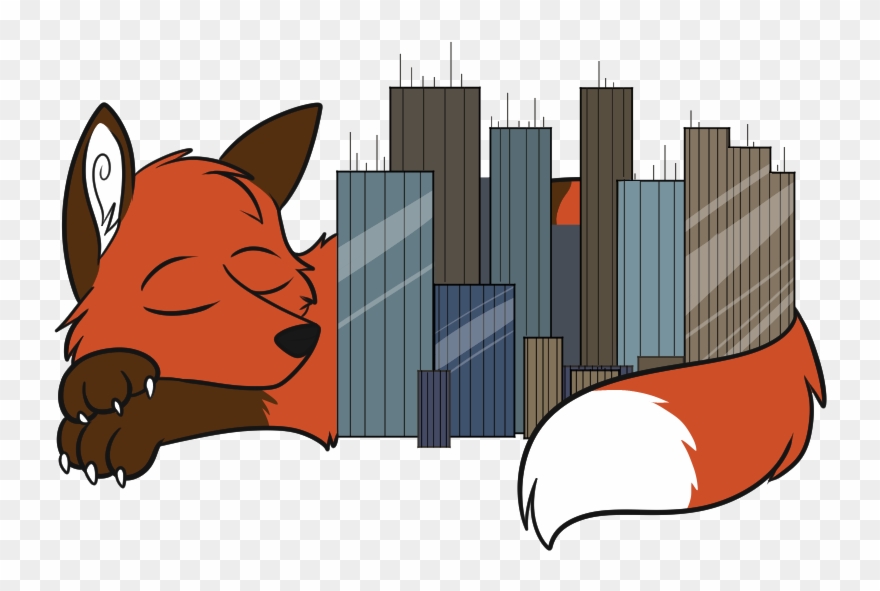 City Sleep Clipart