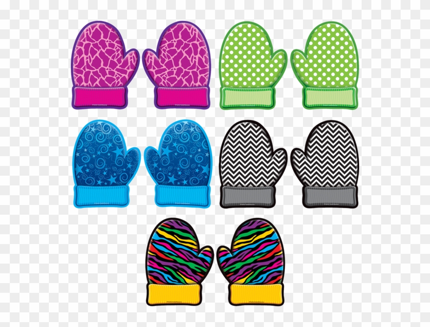 Mittens Accents Clipart