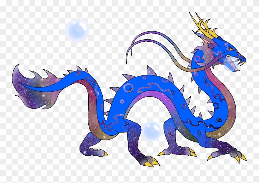 Eastern Water Dragon Clipart Animated - Png Download