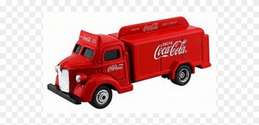 Coca-cola 1947 Toy Delivery Truck Clipart