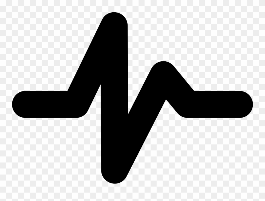 Lifeline Irregular Zig Zag Shape Sign Comments Clipart