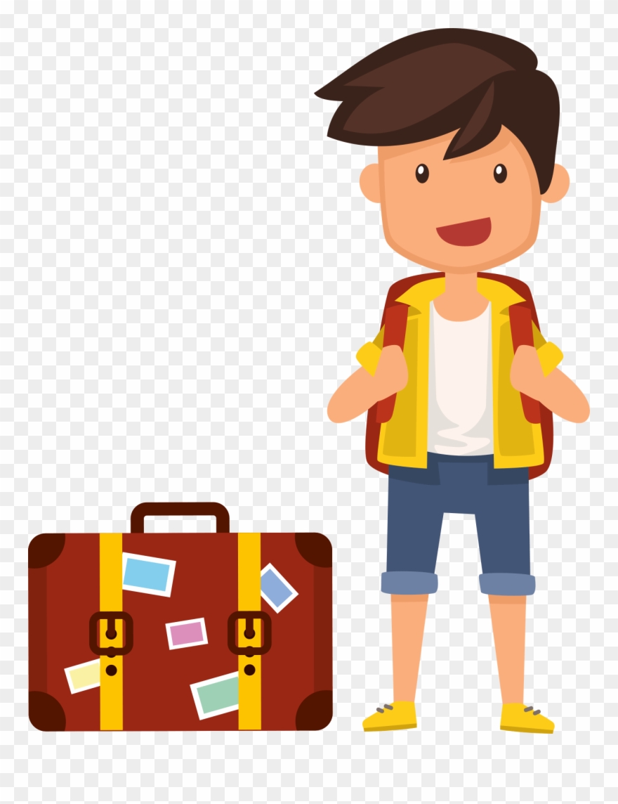Backpacker Easy Study Abroad Now Pack Your Clipart