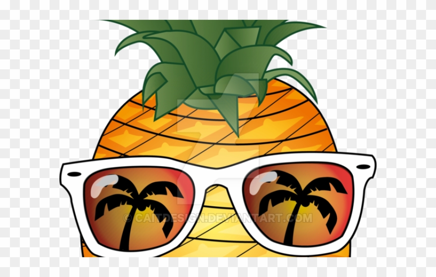 Pineapple Clipart Summer - Png Download